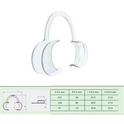 Cotisen Cheek Retractor C Type Small (Pack Of 2) - 3