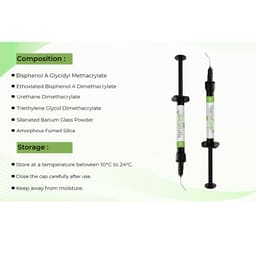 DentGist NanoCom Flowable Composite Refills 2g - 10