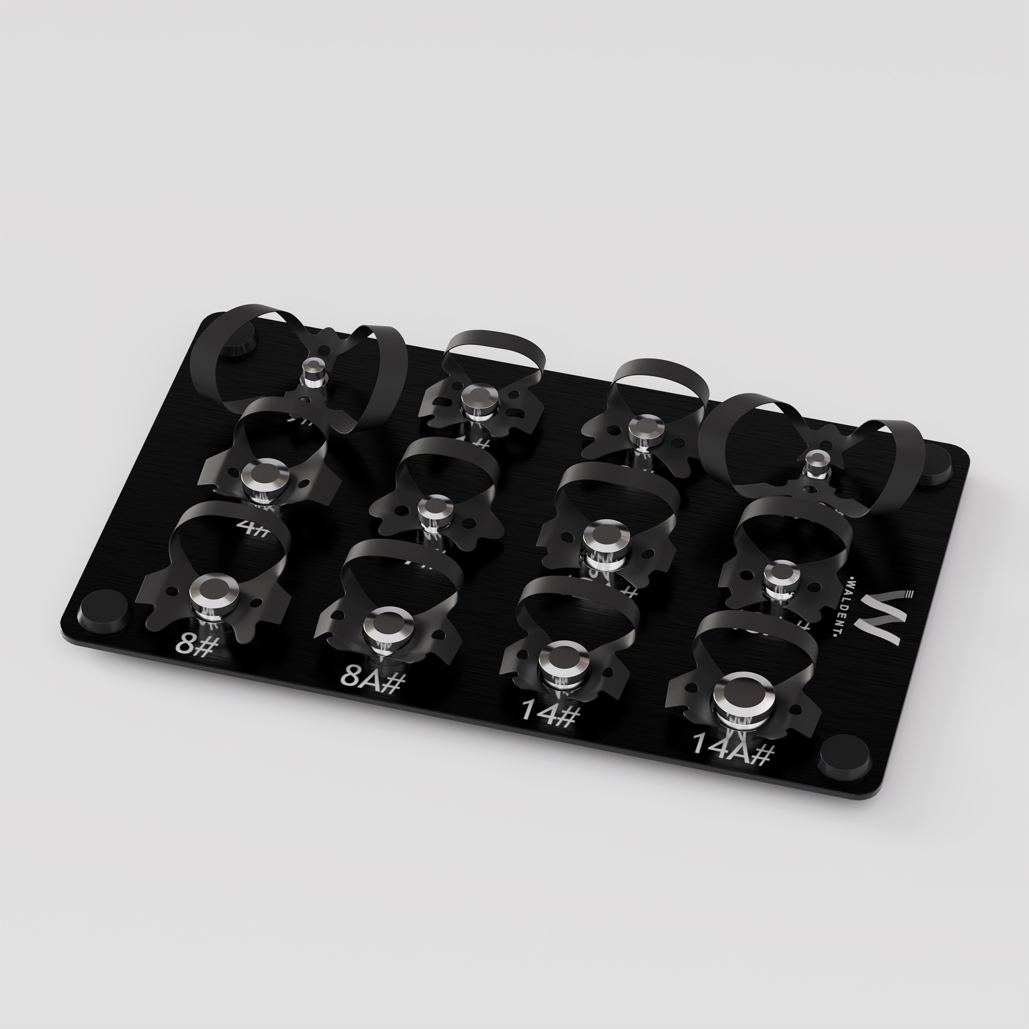 Waldent Stainless Steel Rubber Dam Instrument Kit