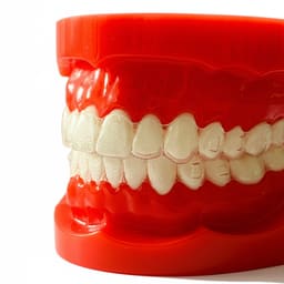 iDENTical Orthodontic Model With Transparent Retainer M3015 - 6