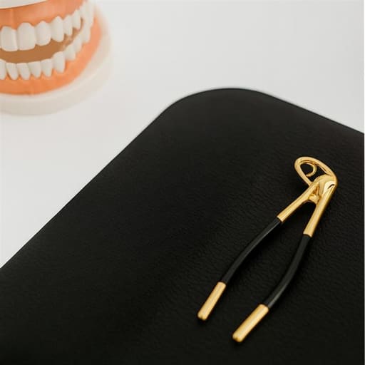 iDENTical Extraction Forceps Shape Brooch - Pack of 1 (ZYR-7806)
