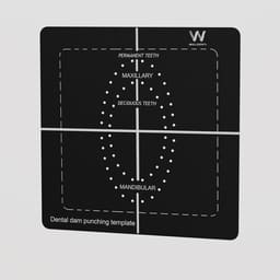 Waldent Stainless Steel Rubber Dam Instrument Kit - 3