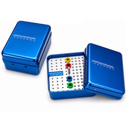 GII Aluminium Endo Box 116 Holes - Blue