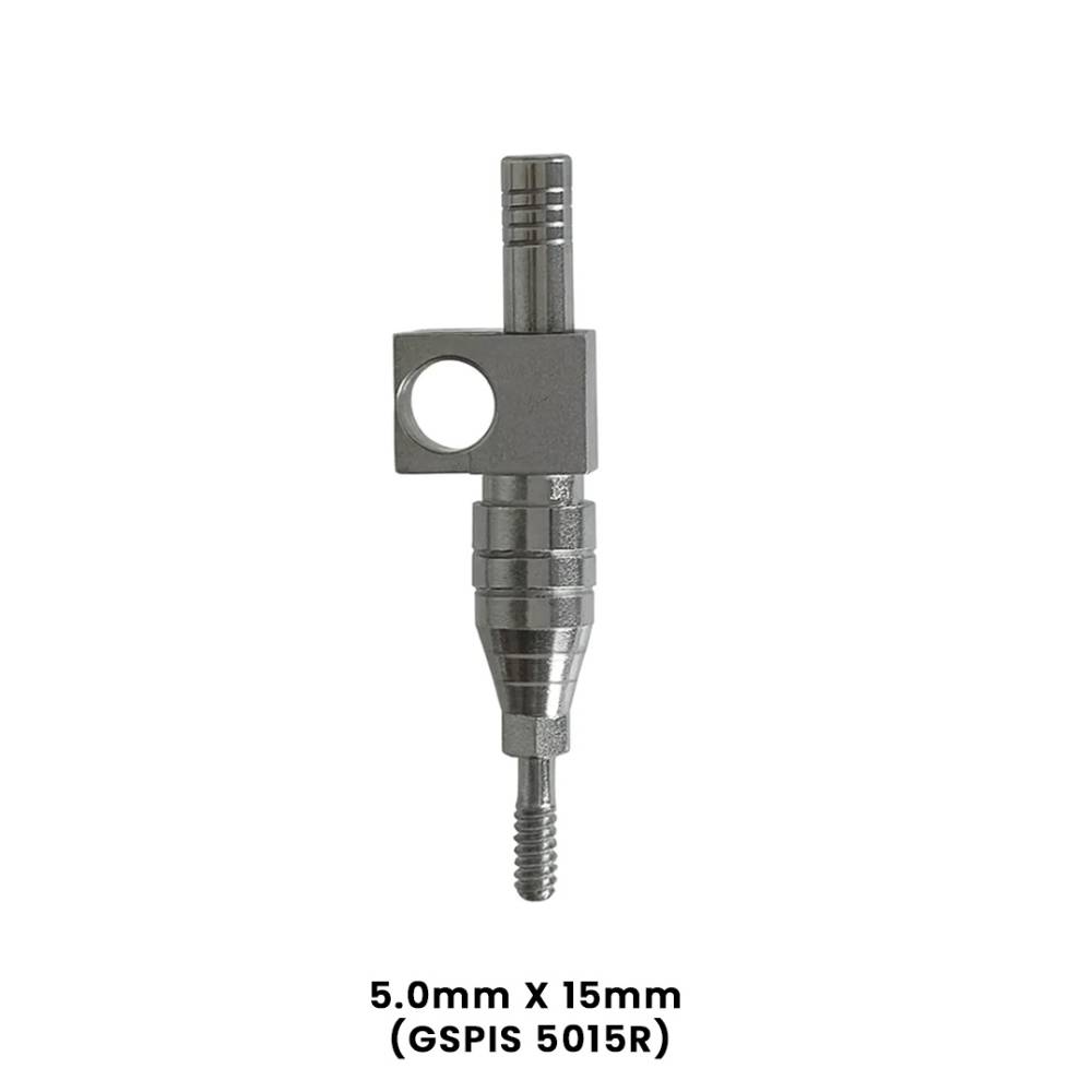 Dentaltech Open Tray Impression Coping Mini ∅4.5mm X 15mm - Osstem Mini Compatible (GSPIM 4515M)