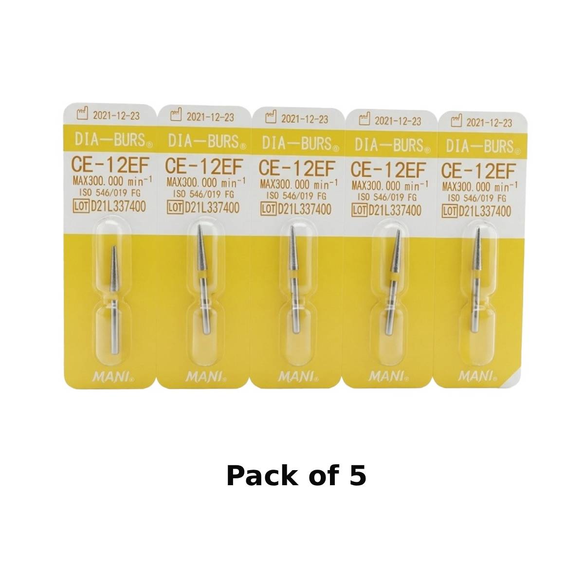 Mani Diamond Airotor Burs CE Series