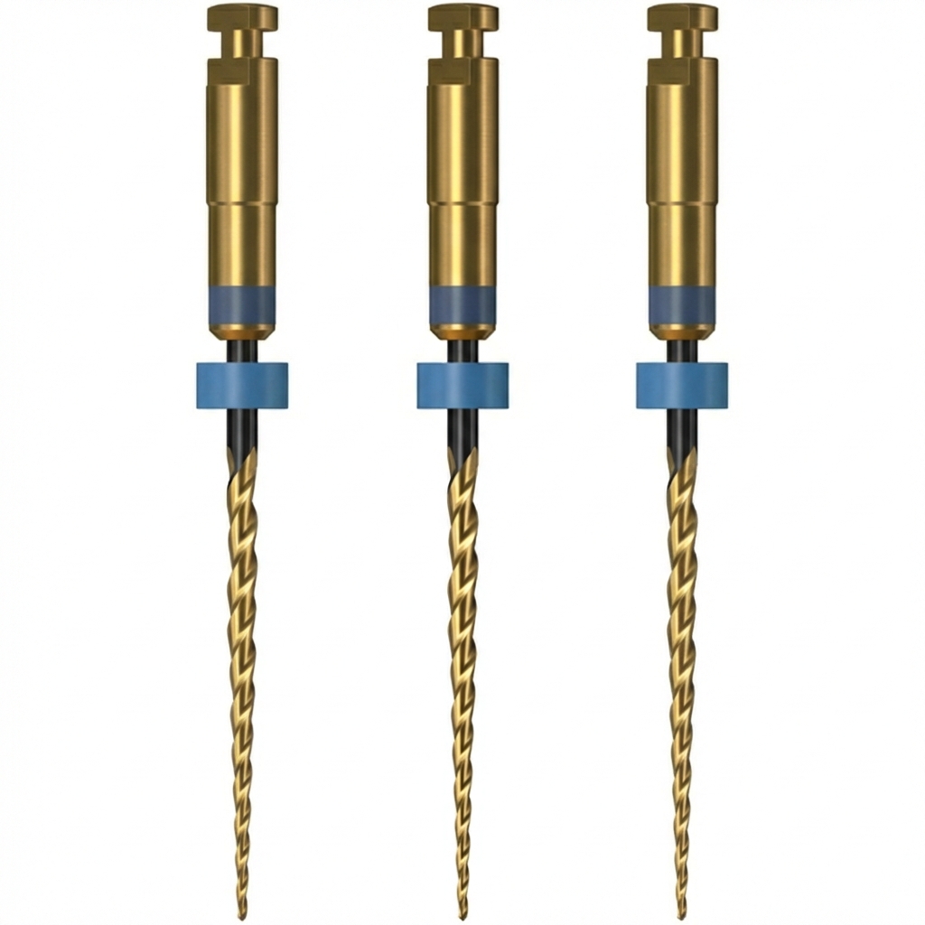 Coltene Hyflex Remover Retreatment Rotary Files 19mm #30/07 (Pack of 3) 