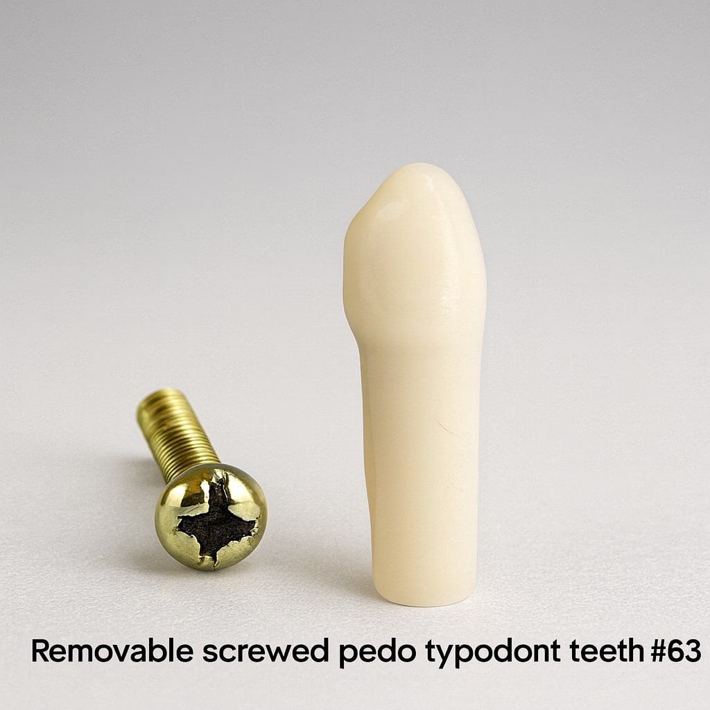 API Upper Left Decidious Canine Typodonts Individual FZ (Pedo) #63