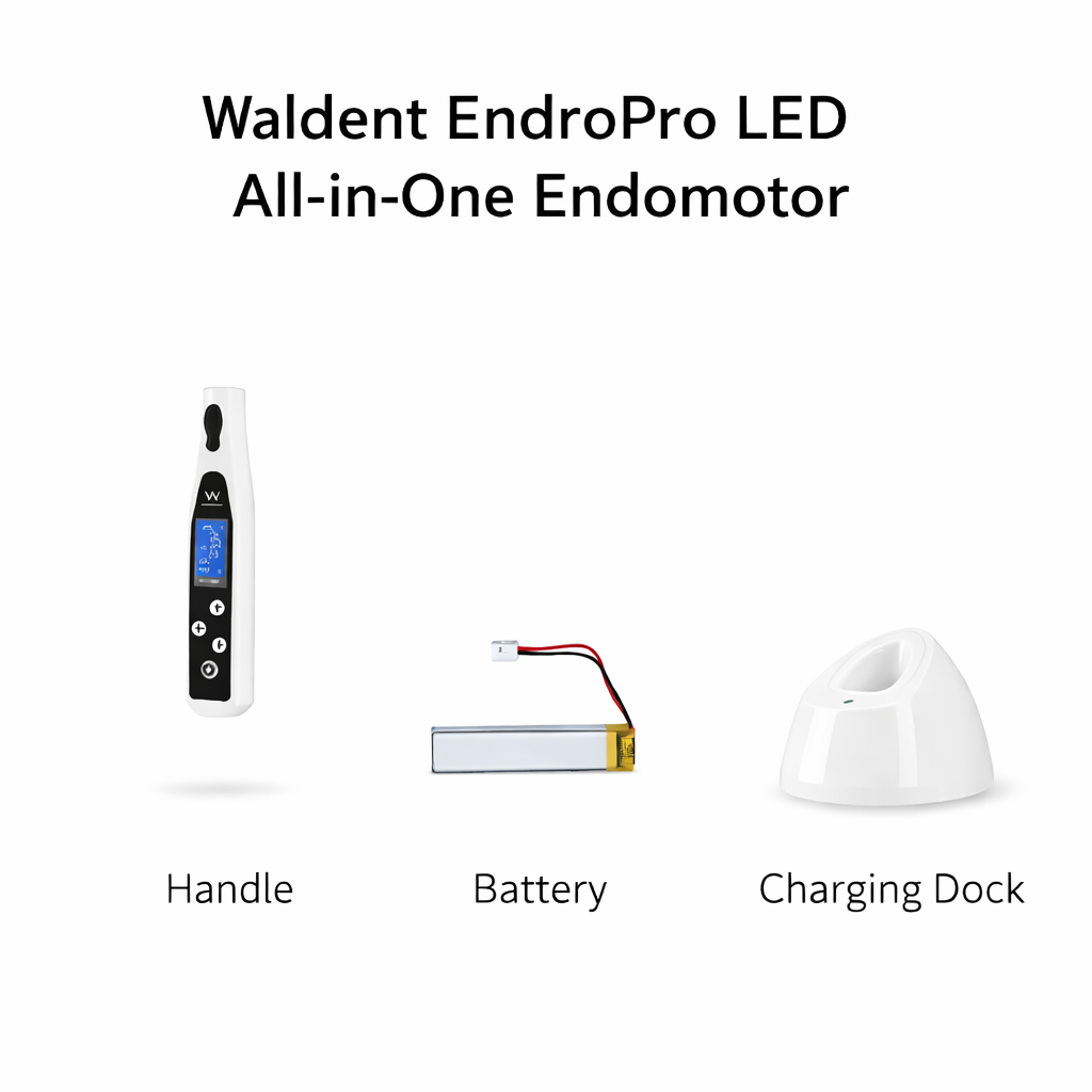 Waldent EndoPro LED All-In-One Endomotor Accessories