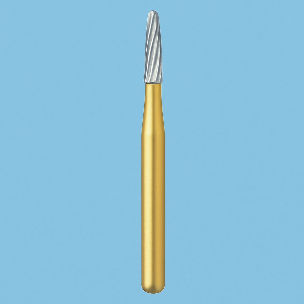 SS White Bullet Finishing Bur-12 Blades #7802 (Pack of 5)