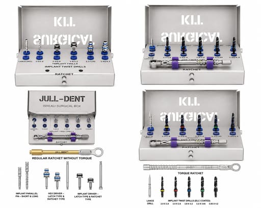 Julldent Israeli Surgical Box (JULL-DENT 222)
