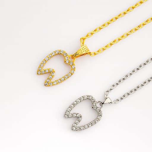 iDENTical Tooth Shape Necklace
