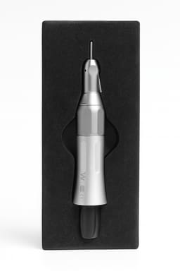 Waldent External Water Spray Straight Handpiece - Silver (W-124 EI)
