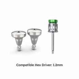 Dentaltech Healing Abutments Regular - Osstem | Dentium | DIO | Cowellmedi | Neobiotech | Dentis Compatible - 2
