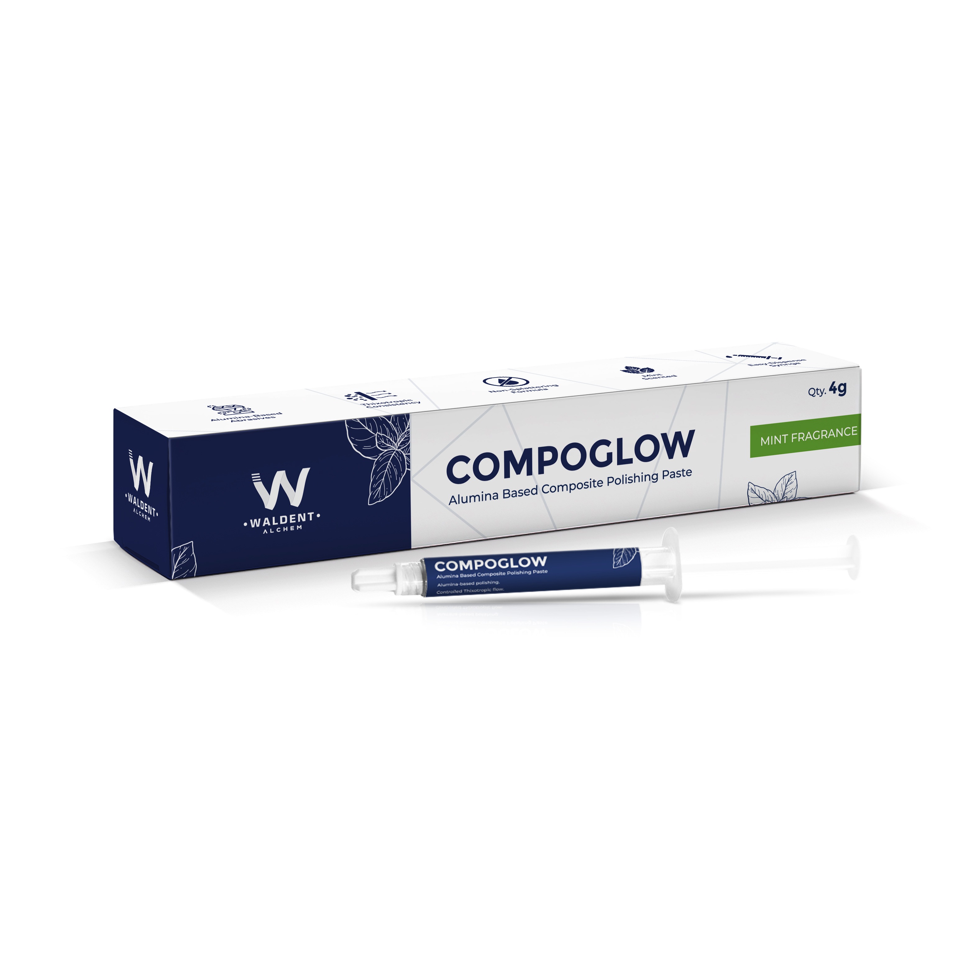 Waldent Compoglow Composite Polishing Paste 4gm