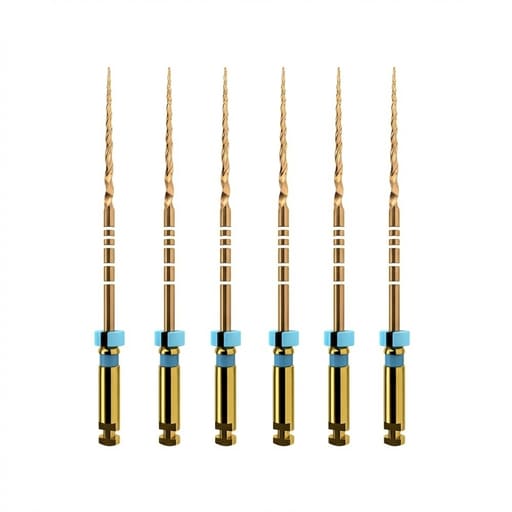 Dentsply Protaper Gold Rotary Files 25mm F3 (Pack of 6)