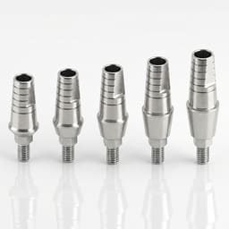 Dentaltech Straight Abutments RS - Adin | Noris | MIS | AB Dental Compatible