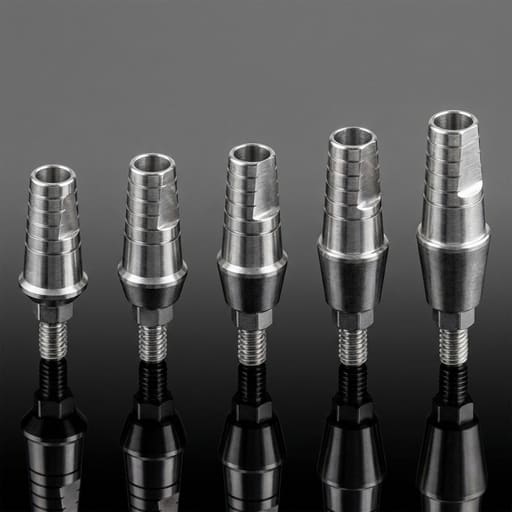 Dentaltech Straight Abutments RS - Adin | Noris | MIS | AB Dental Compatible