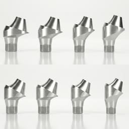 Dentaltech Multi Unit Angular Abutments Mini - Osstem Mini Implants Compatible