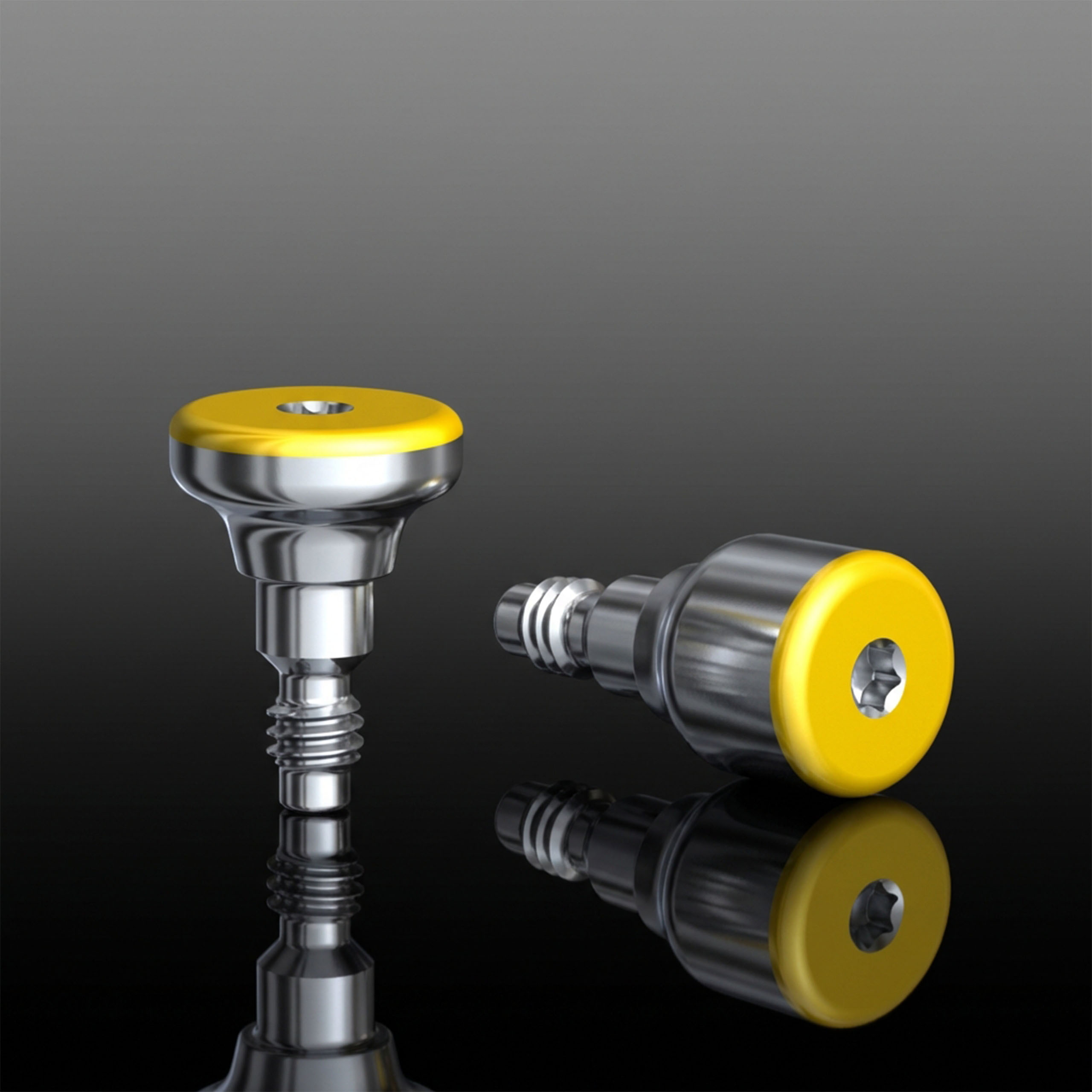 Dentaltech Healing Abutments - Nobel Biocare RP Implant Compatible