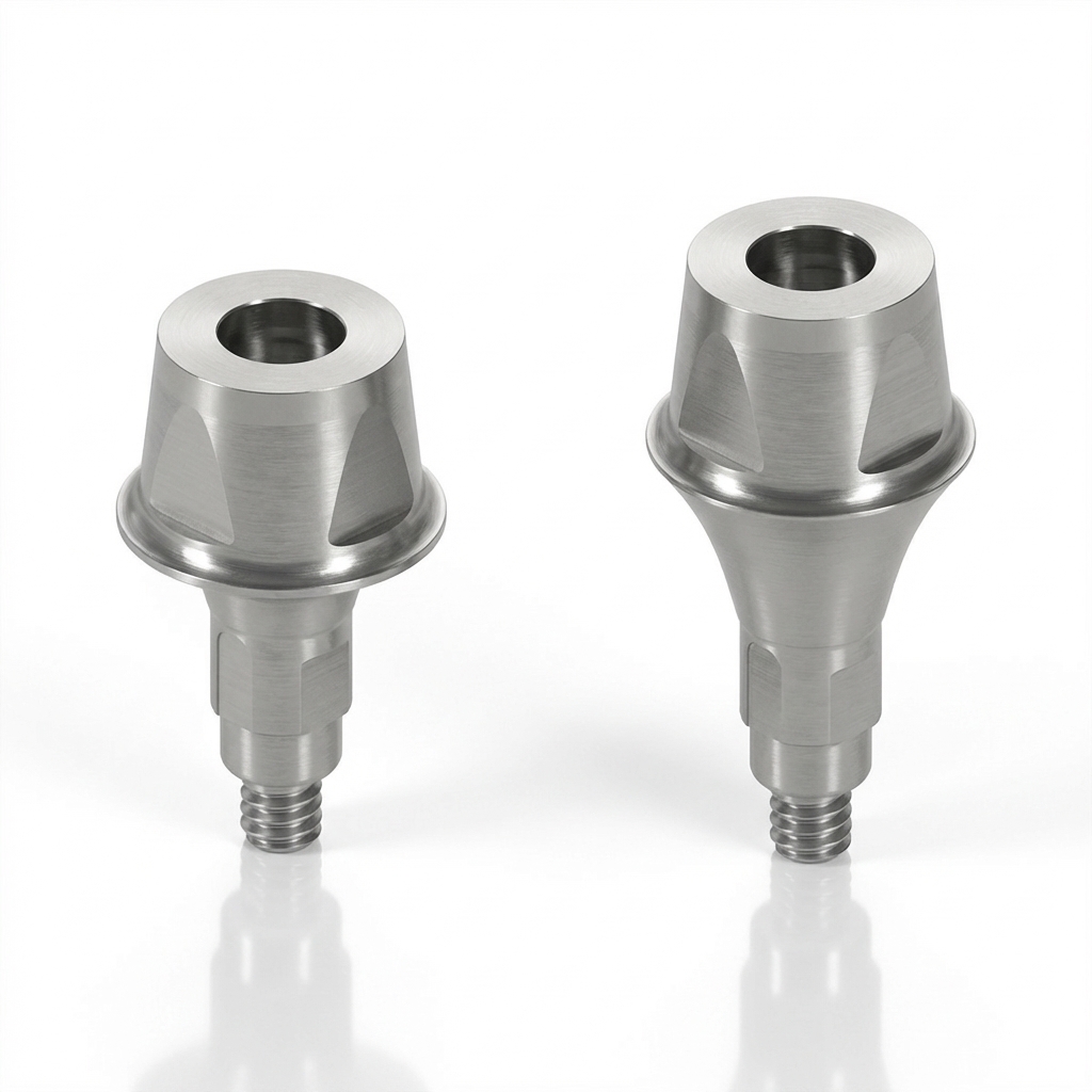Dentaltech Straight Abutments - Straumann RC Implant Compatible
