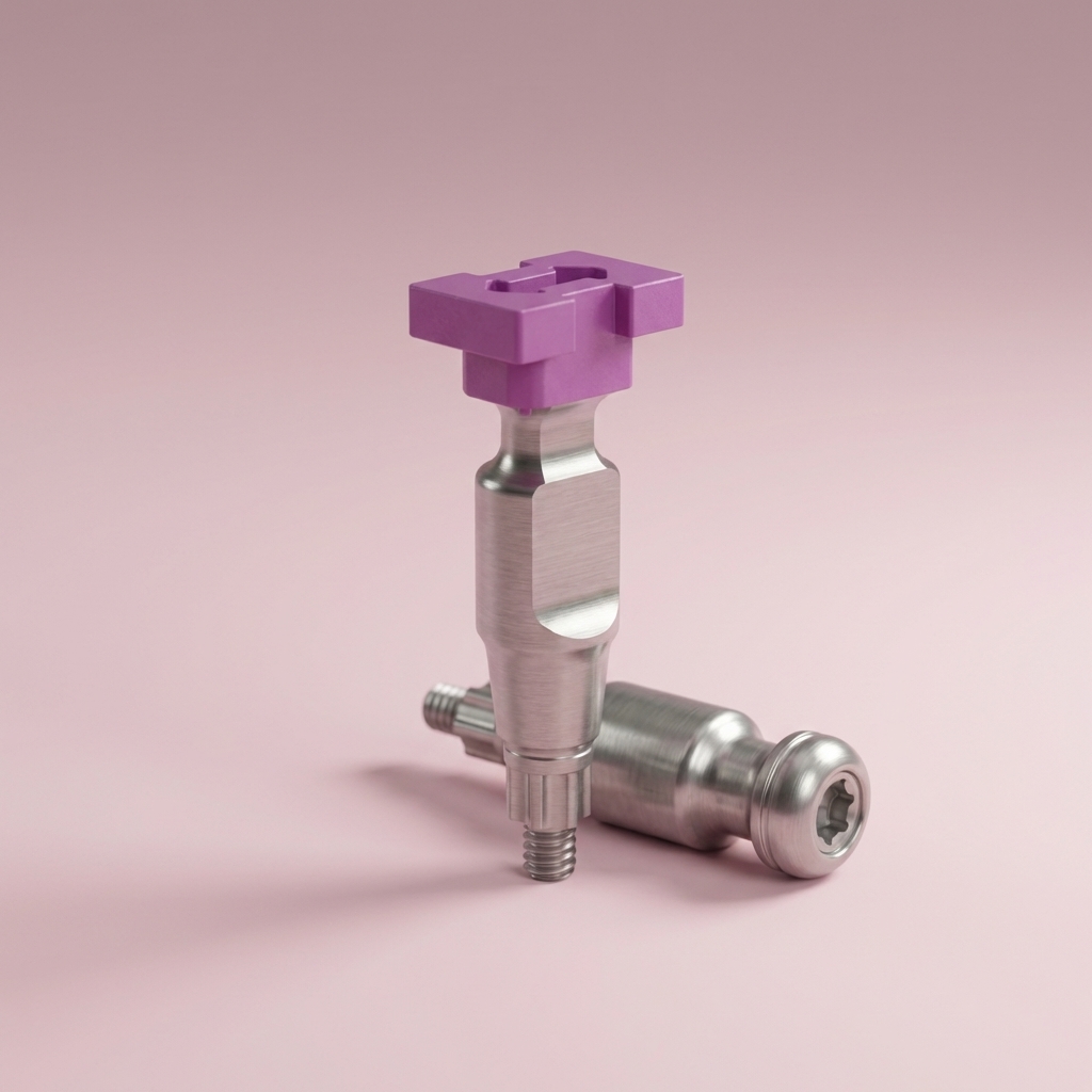 Dentaltech Close Tray Impression Coping ∅4.0mm X 14mm - Straumann BLX Implant Compatible (ITI-BLX RB 065.4310)