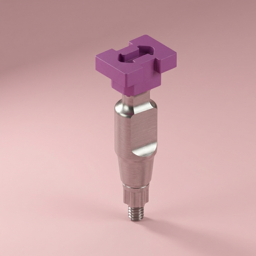 Dentaltech Close Tray Impression Coping ∅4.0mm X 14mm - Straumann BLX Implant Compatible (ITI-BLX RB 065.4310)