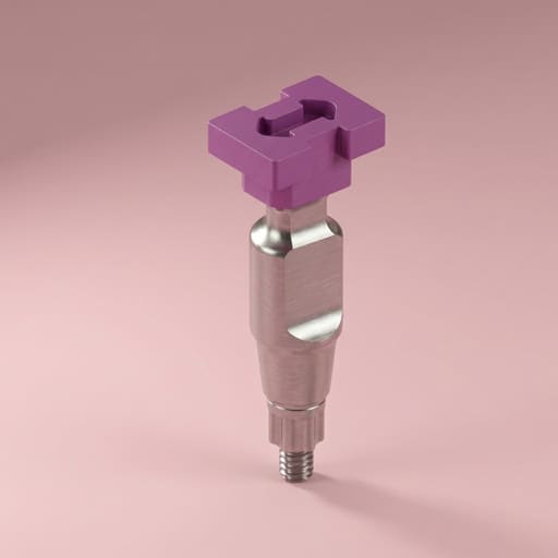 Dentaltech Close Tray Impression Coping ∅4.0mm X 14mm - Straumann BLX Implant Compatible (ITI-BLX RB 065.4310)