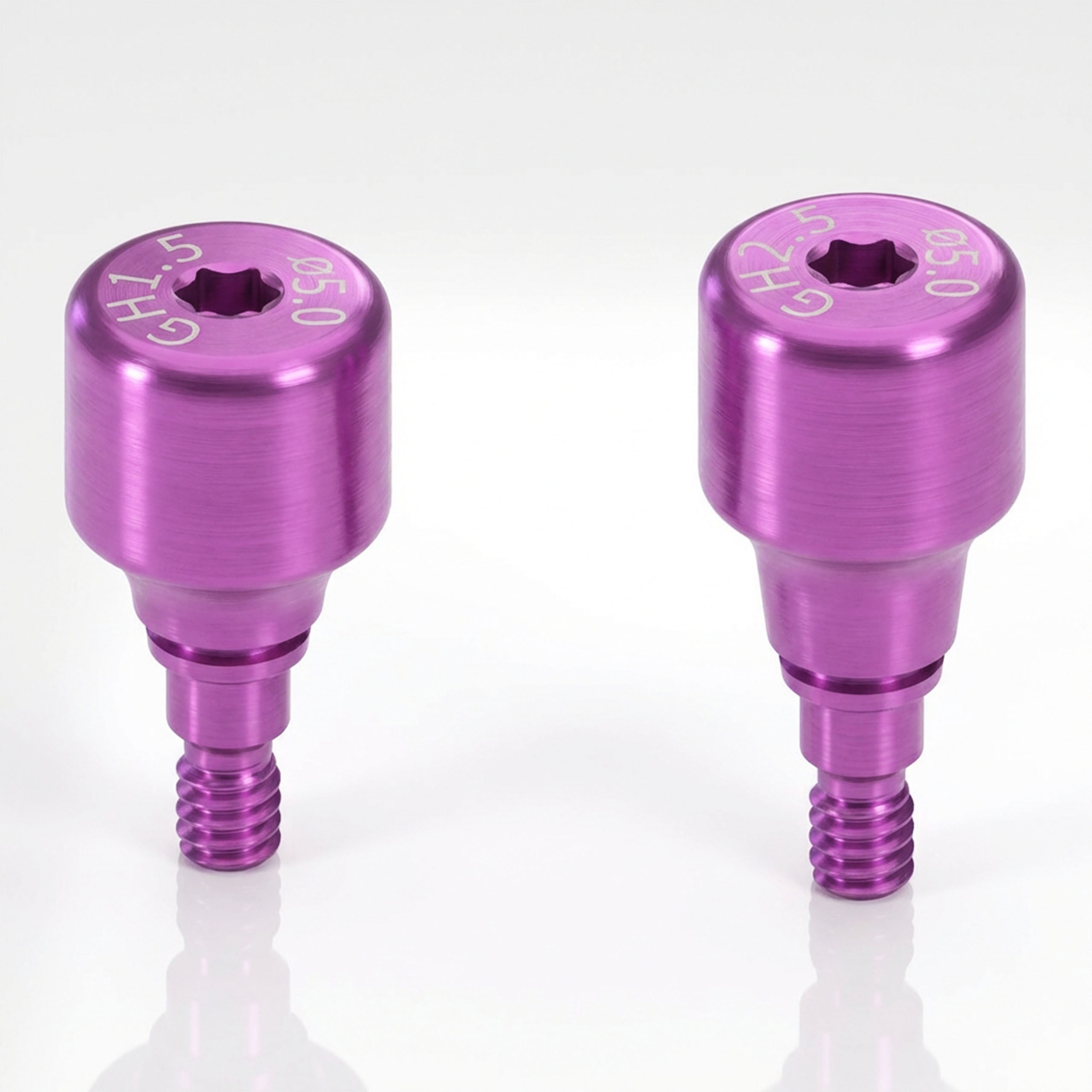 Dentaltech Healing Abutments - Straumann BLX Implant Compatible