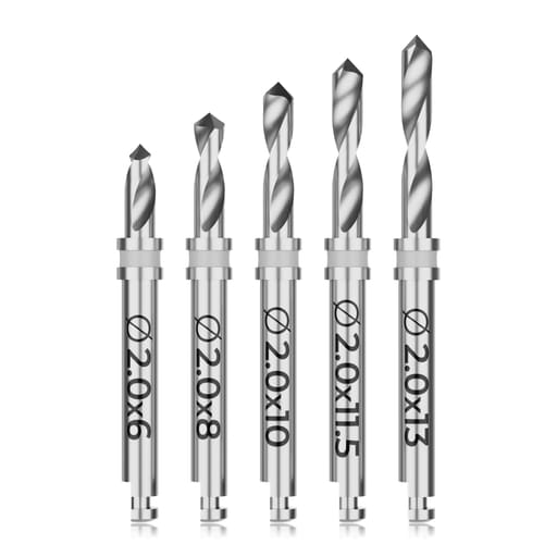 Waldent PrecisionPro Implant Drill Set 15-PCS (K19/10)