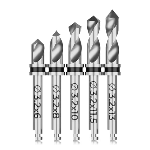 Waldent PrecisionPro Implant Drill Set 15-PCS (K19/10)