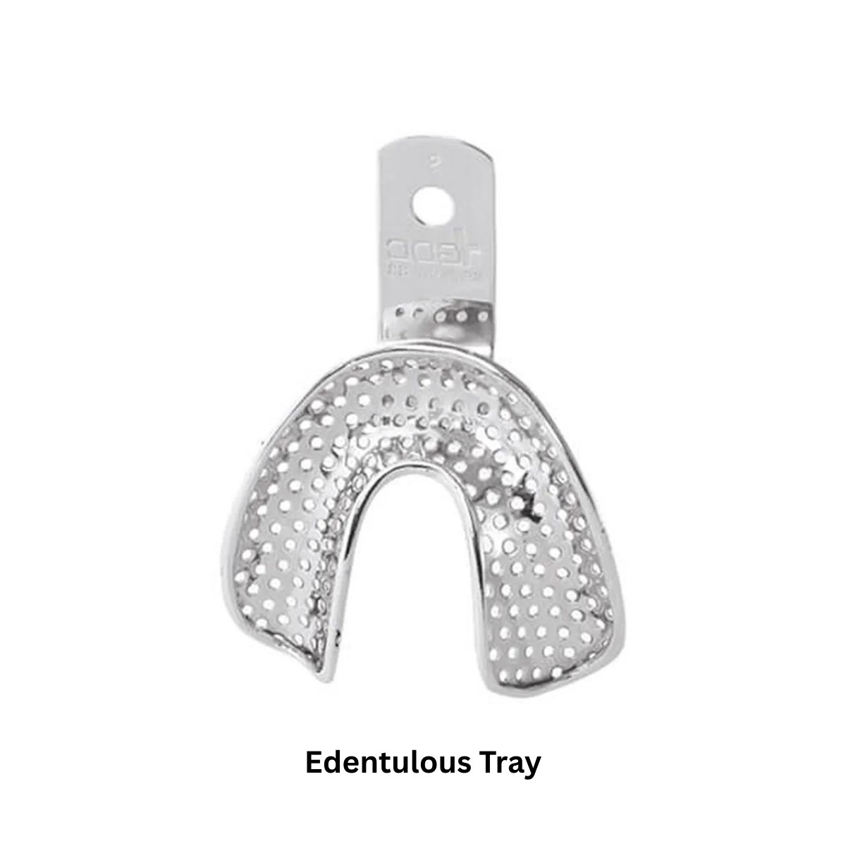 GDC Edentulous Perforated Impression Trays Lower #4 (ITRLEDPL4)