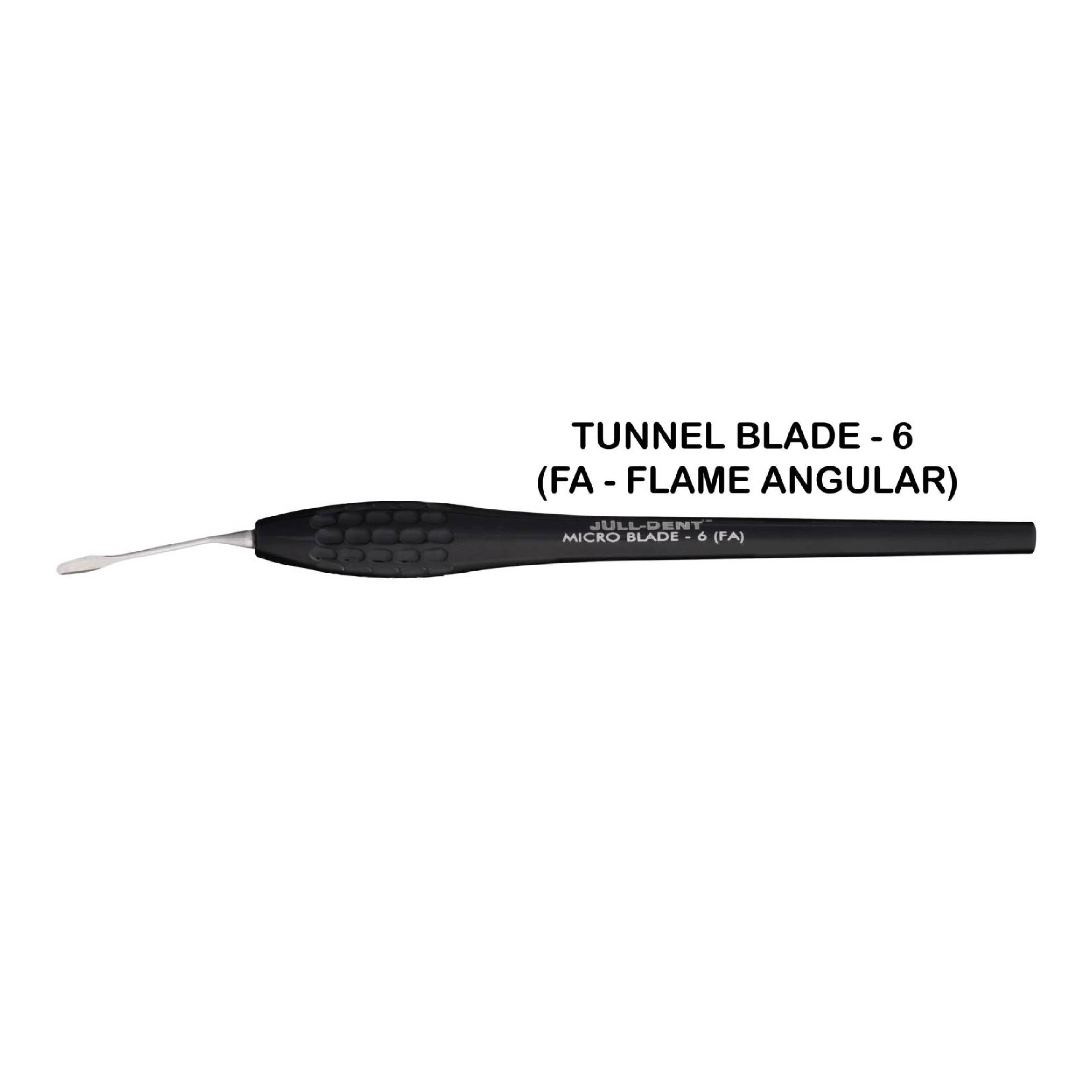 Julldent Micro Tunnel Blade Flame End Angled - FA