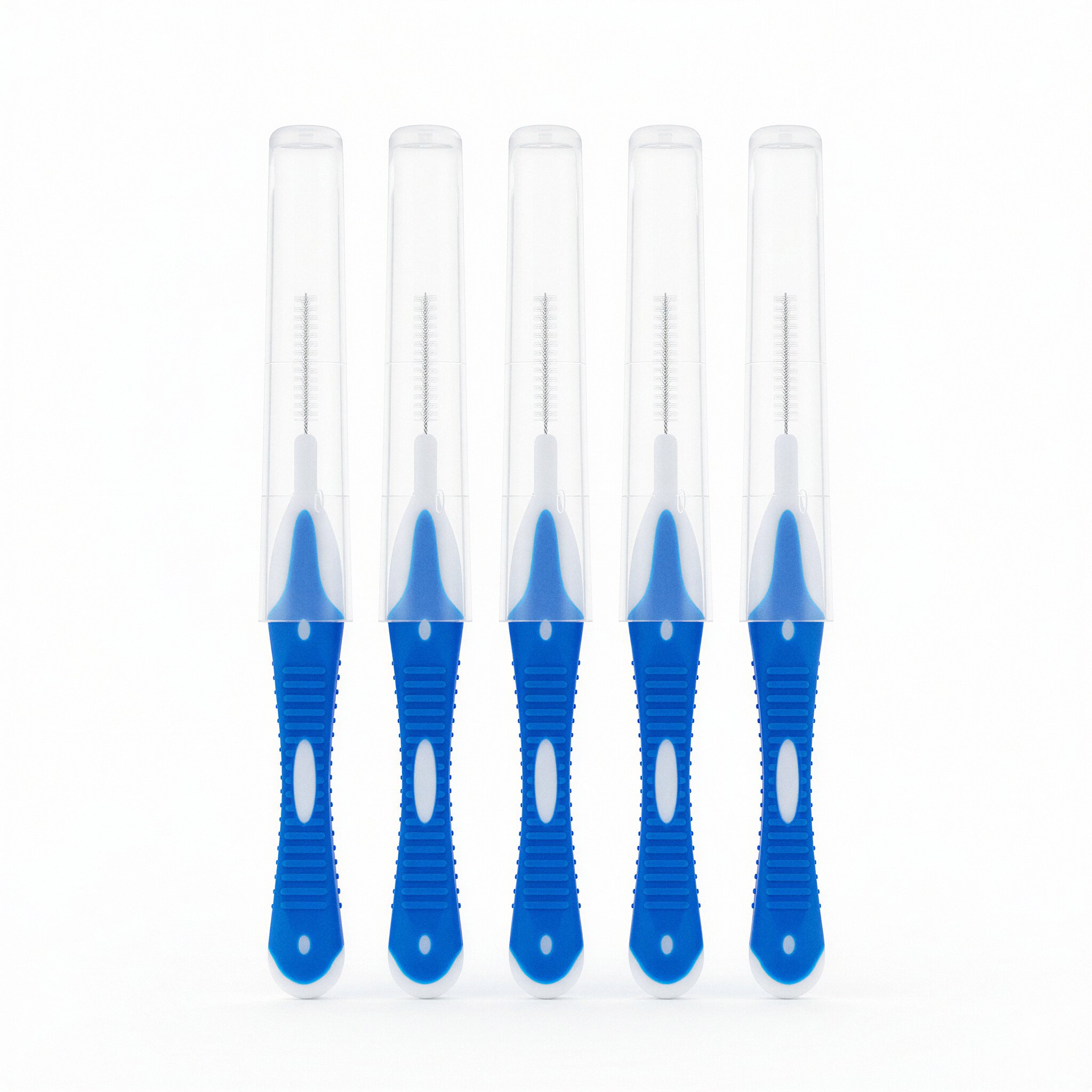 MyOra FlexiClean I-Shape Interdental Brush 0.6mm Blue - Pack Of 1