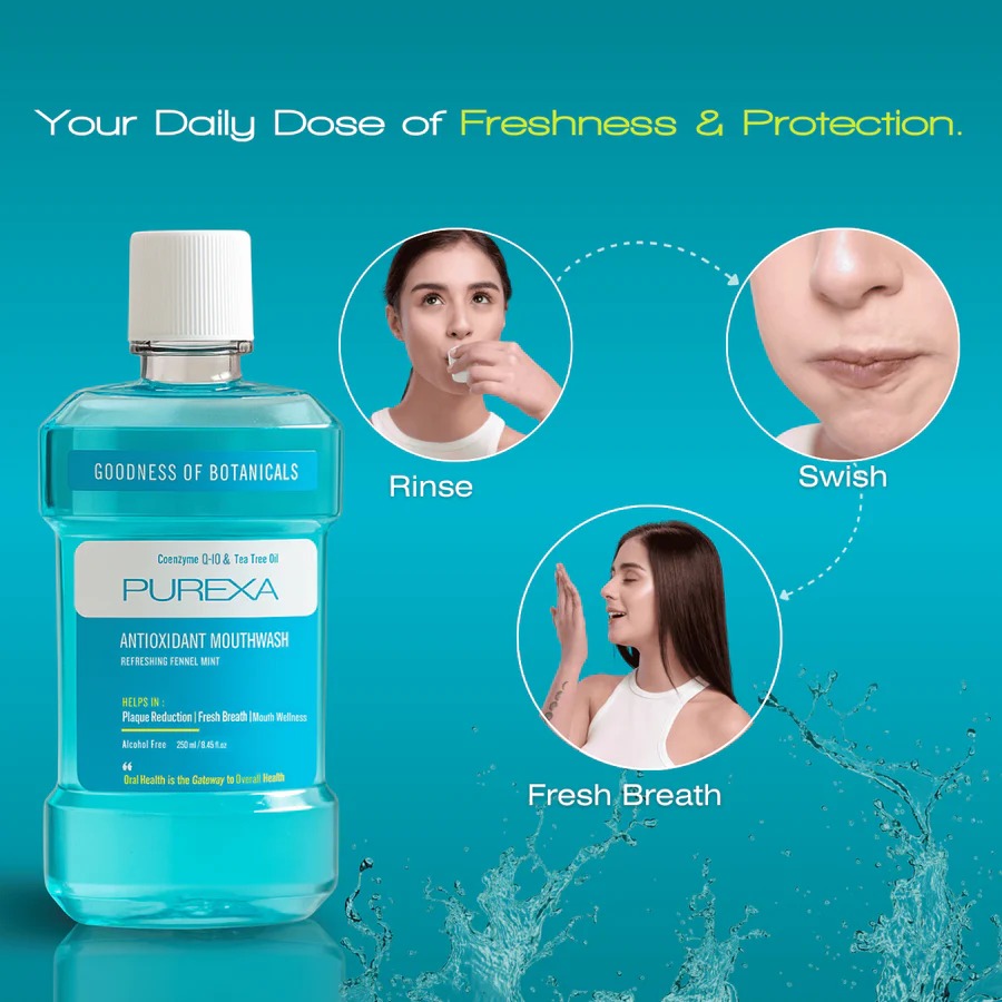 Purexa Antioxdant Mouthwashes (Pack of 10)