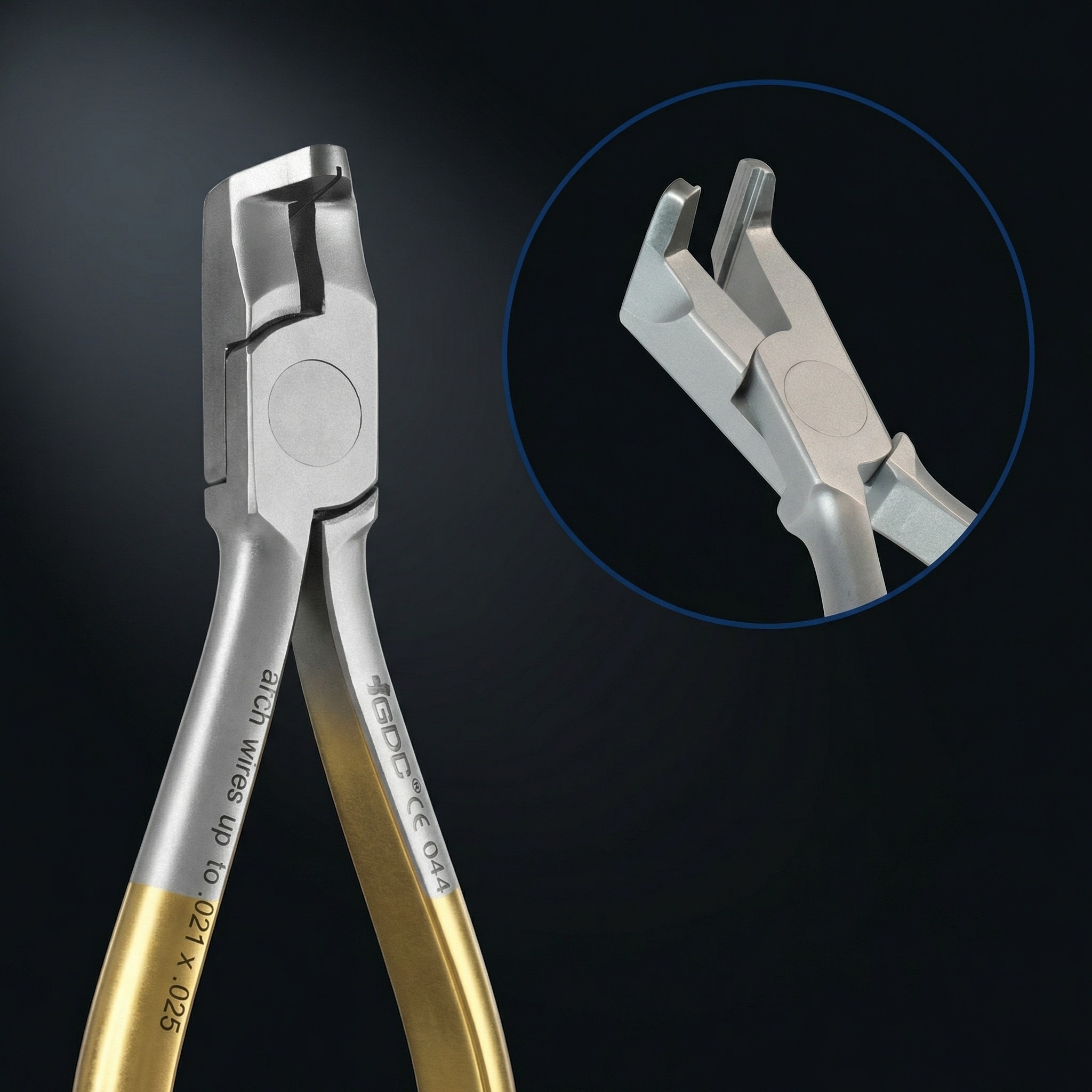 GDC Orthodontics Cutter Tc Distal End Cutter - Hole Short Handle (3000/67H)