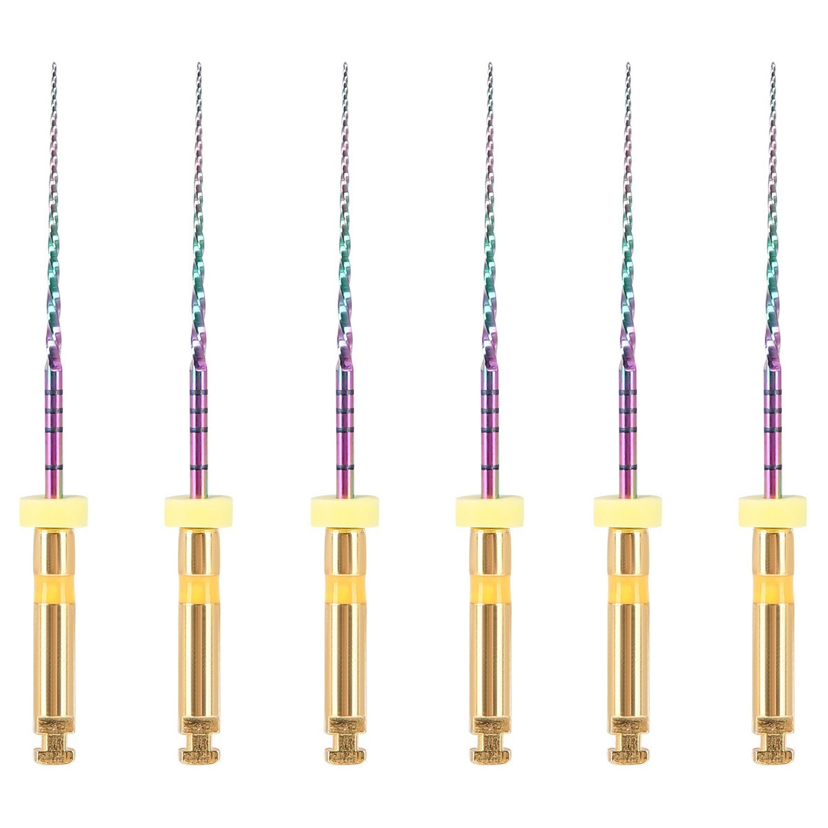 MIK CurvXGlide NiTi Rotary Files 25mm - 20/4% (Pack of 6)