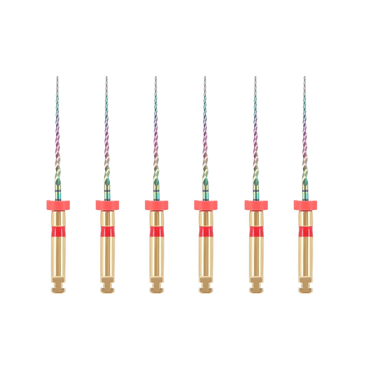 MIK CurvXGlide NiTi Rotary Files 21mm - 25/4% (Pack of 6)