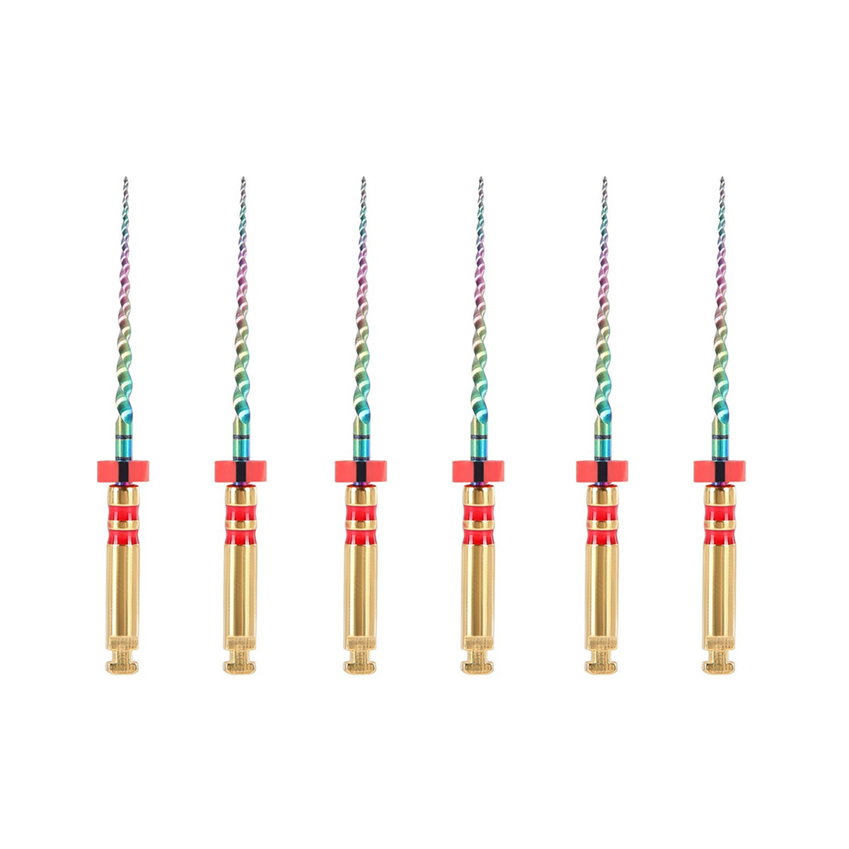 MIK CurvXGlide NiTi Rotary Files 21mm - 25/6% (Pack of 6)