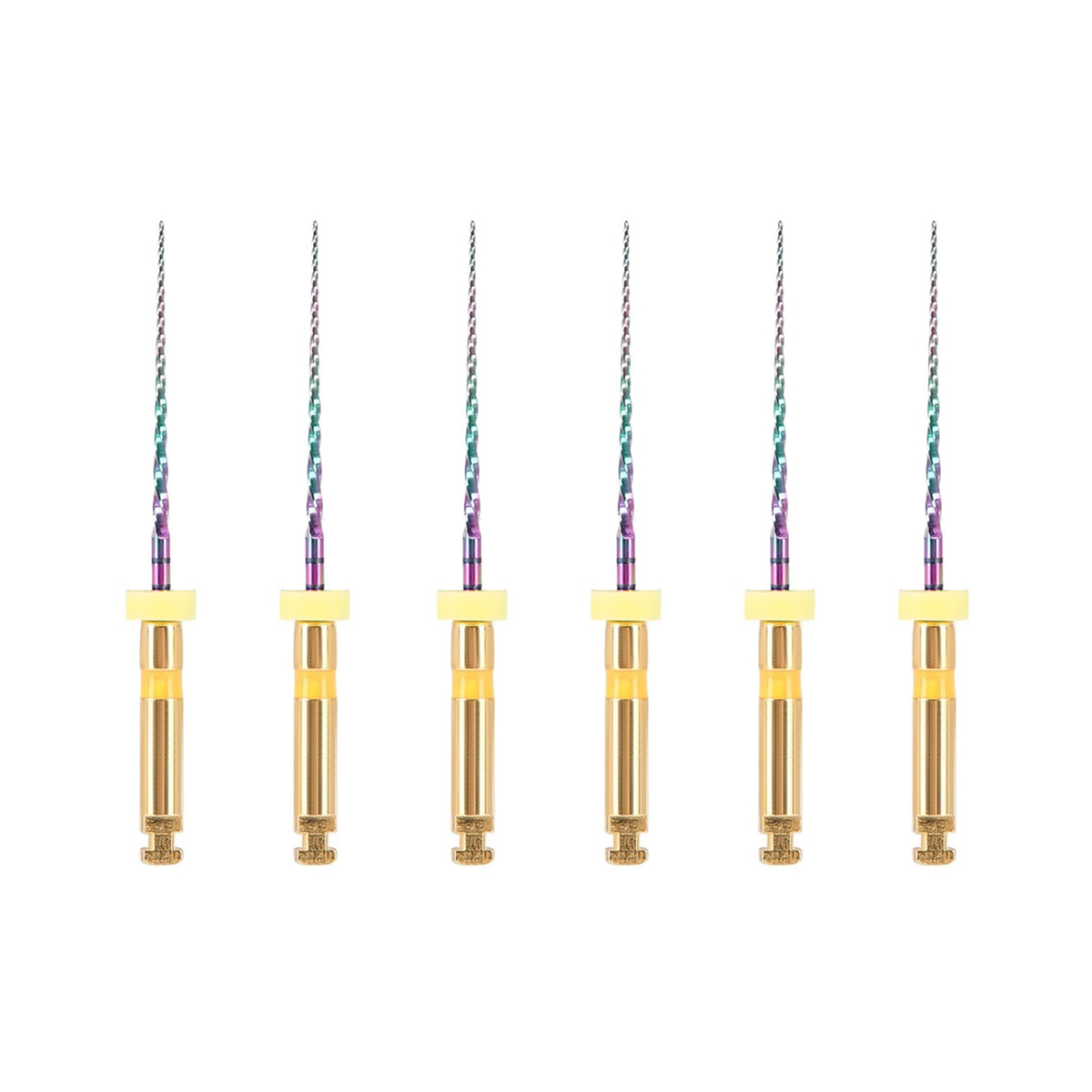 MIK CurvXGlide NiTi Rotary Files 21mm - 20/4% (Pack of 6)