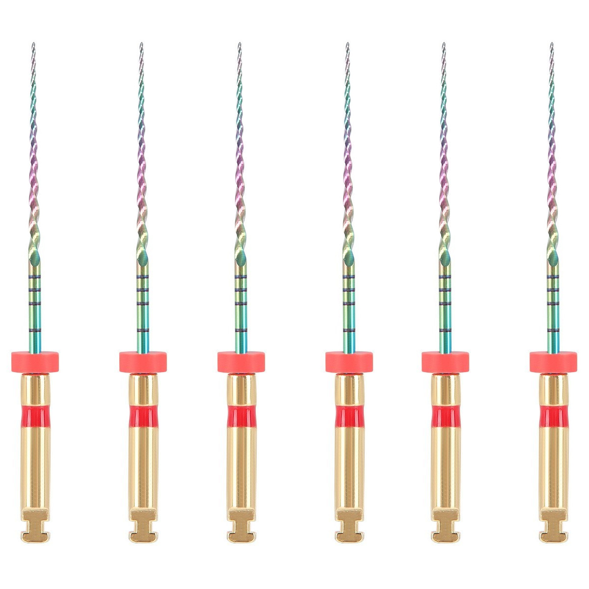 MIK CurvXGlide NiTi Rotary Files 25mm - 25/4% (Pack of 6)
