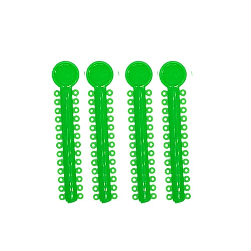 OrthoMetric Elastomerics Modular Ligature Crystal Green - (60.06.1006)