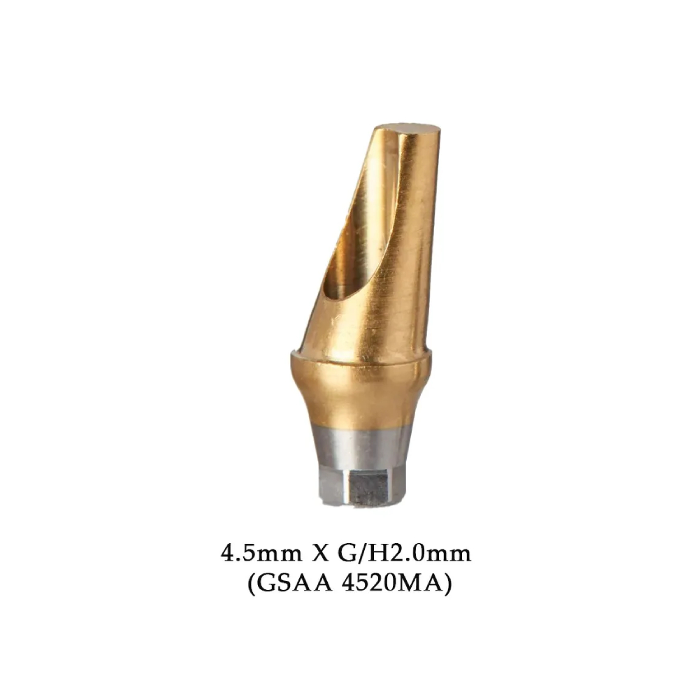 Dentaltech 17° Angular Abutment Mini ∅4.5mm X G/H2.0mm - Osstem Mini Implant Compatible (GSAA 4520MA)