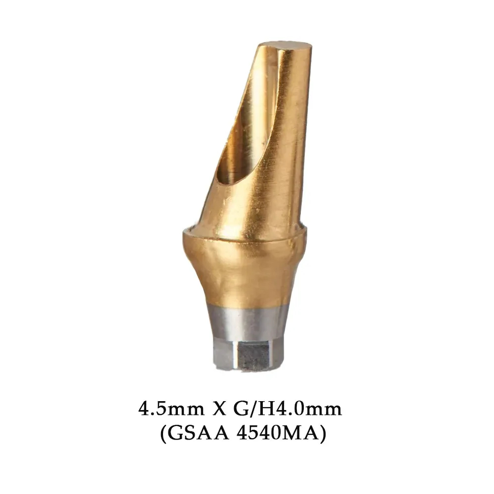 Dentaltech 17° Angular Abutment Mini ∅4.5mm X G/H4.0mm - Osstem Mini Implant Compatible  (GSAA 4540MA)