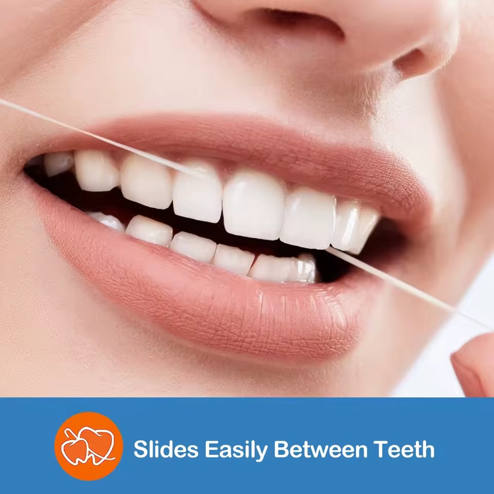 MyOra FreshGlide Waxed Floss 50m - Mint (Pack Of 12)