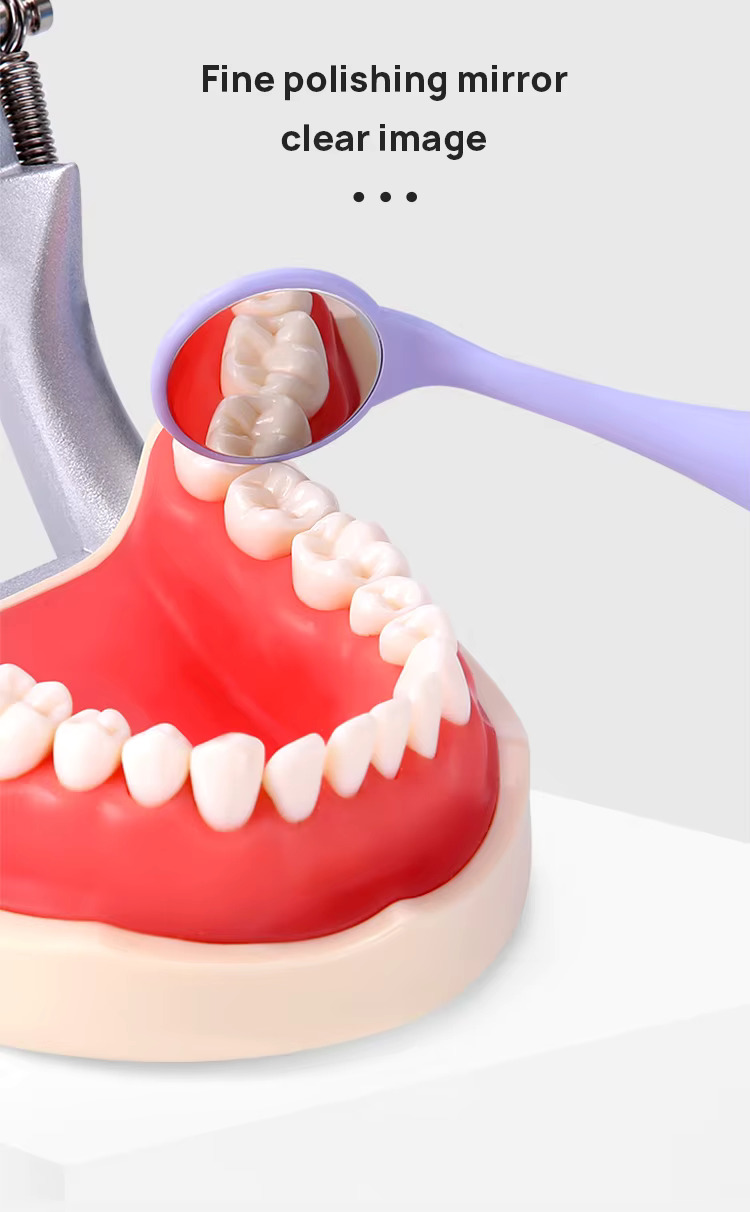 SuperEndo MaxVision Rhodium-Coated Anti-Fog Mouth Mirror (Pack of 10)