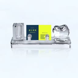 iDENTical Glass Business Card Holder - Big ZYR-6008