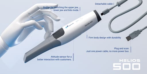 Eighteeth Helios 500 Intraoral Scanner With Laptop