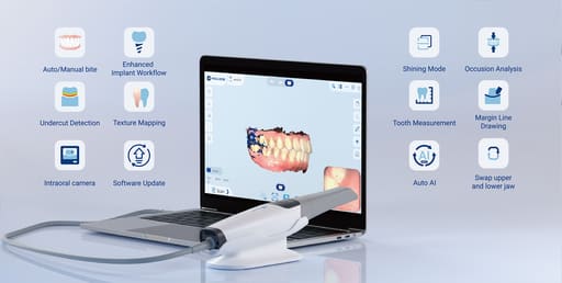 Eighteeth Helios 500 Intraoral Scanner With Laptop