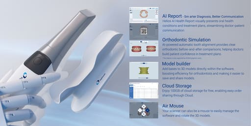 Eighteeth Helios 500 Intraoral Scanner With Laptop