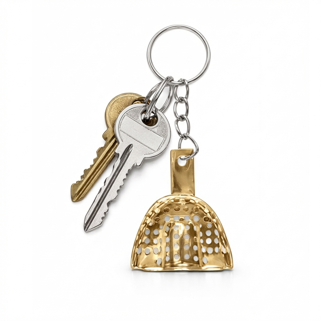 Dental Impression Tray Key Chain
